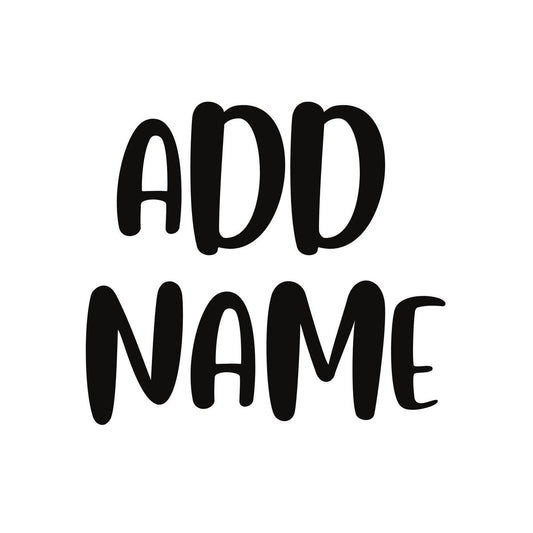 Add personal name